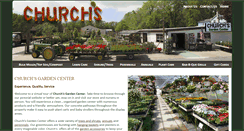 Desktop Screenshot of churchsgardencenter.com